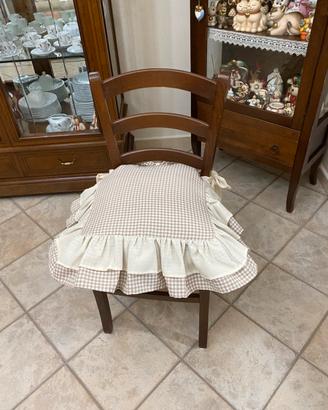 Cuscino in stile country