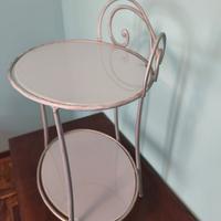 comodini colore argento 