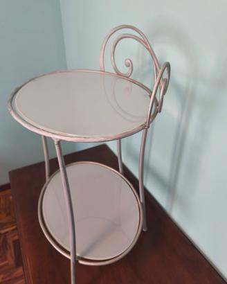 comodini colore argento 