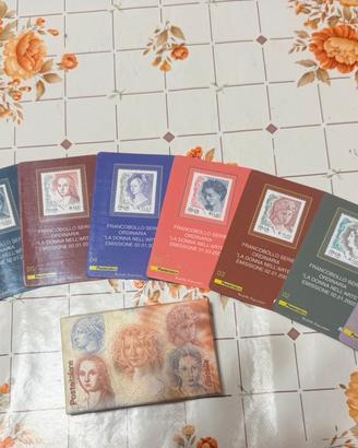 Francobolli “La donna nell’Arte”