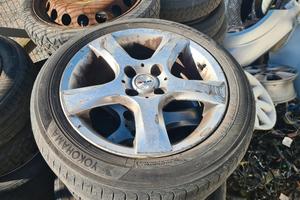 4 cerchi mak Ford fiesta gommati 15"