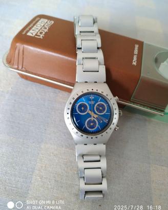 Orologio da polso Swatch YMS1003 Irony Alluminium