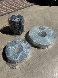 Dischi palestra 50mm micro carichi acciaio inox