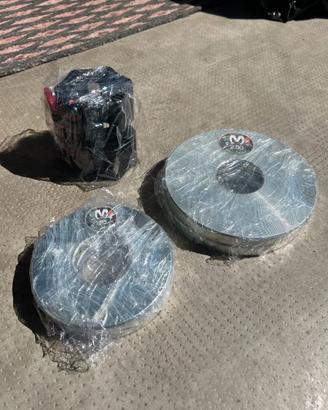 Dischi palestra 50mm micro carichi acciaio inox