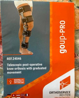 Tutore ginocchio telescopico Orthoservice Ro+Ten G