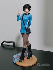 Action figure ragazza anime star trek