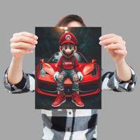 Stampa Fotografica Lucida A4 - Super Mario Urban 