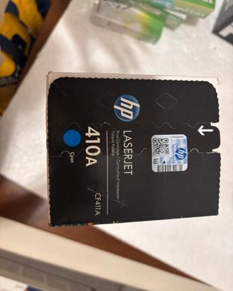 Toner originale HP 410A confezione chiusa - ciano