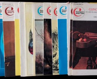 MUSICA CLASSICA 28 Dischi 33 giri Elenco in Foto