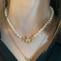 Collana Gold X Pearl Vivienne Westwood
