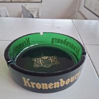 Posacenere "maxi" birra Kronenbourg vintage, 17 cm