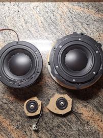 Coppia Woofer più tweeter