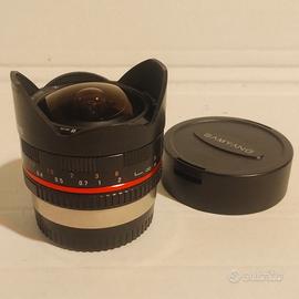 Samyang 8mm f/2.8 Fisheye II per Fuji X