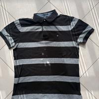 Polo a striscie Tommy Hilfiger taglia M