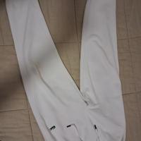 Pantaloni Lacoste bianchi 