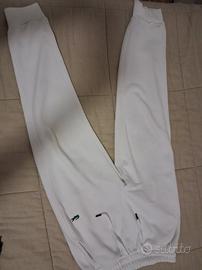 Pantaloni Lacoste bianchi 