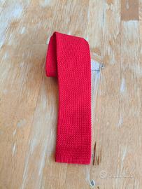 cravatta vintage rossa Serge ferond 