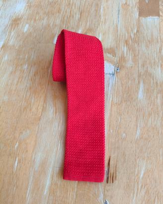 cravatta vintage rossa Serge ferond 