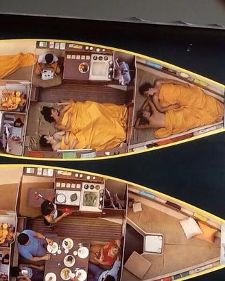 Comet 700 barca a vela