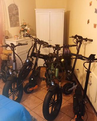 Bici elettrica e monopattini