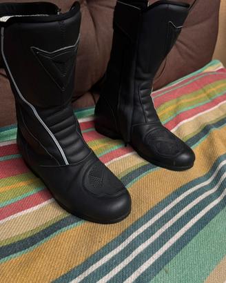 Stivali dainese in pelle da moto