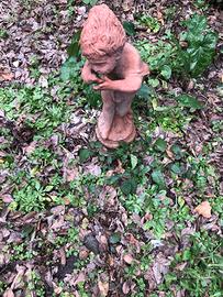 Putto in terracotta fiorentina