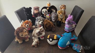 Peluches Trudy NatGeo, Pokémon e altri marchi