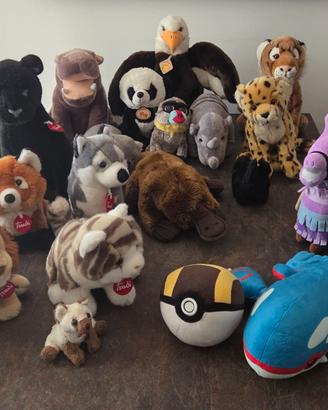 Peluches Trudy NatGeo, Pokémon e altri marchi