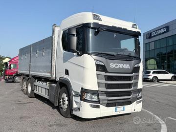 SCANIA R500 RIBALTABILE BILATERALE PER CEREALI