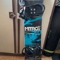 Snowboard Nitro Tilt 155cm + Attacchi