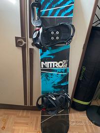 Snowboard Nitro Tilt 155cm + Attacchi