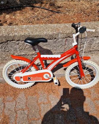Bici della Kinder 16