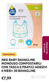 Bavagline Neo Baby Monouso 90 pezzi