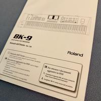 Manuale Roland BK-9 (BK9) Backing Keyboard