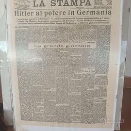 Giornale anni 30