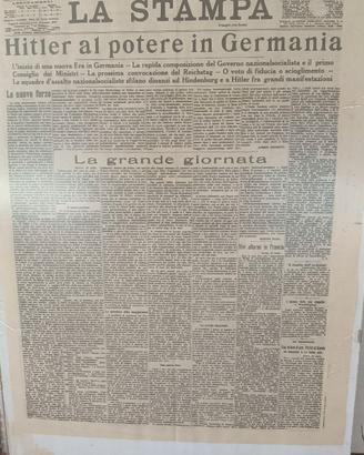 Giornale anni 30