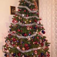 Albero di Natale Americana 2 metri e 30 cm