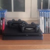 Playstation 4 slim 500 gb + 13 giochi