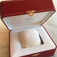 SCATOLA ROSSA OROLOGI CARTIER ORIGINALE