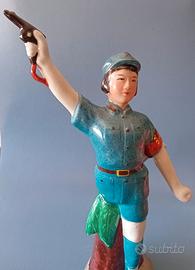 Statua porcellana rivoluzione cinese