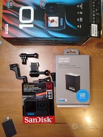 GoPro Hero 10 e accessori