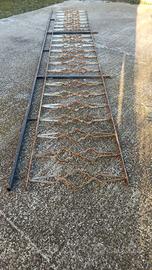 Ringhiera da esterno con corrimano