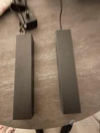 Lampada LED a sospensione Look quadrato