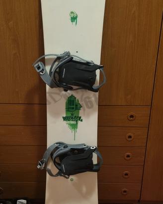 Tavola snowboard  rossigol + attacchi salomon