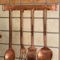 UTENSILI DA CUCINA IN RAME