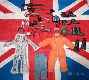 G.I.JOE vestiti e accessori Hasbro lotto vintage