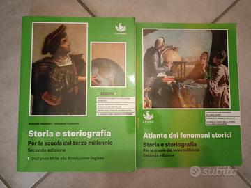 Storia e storiografia 1 con atlante
