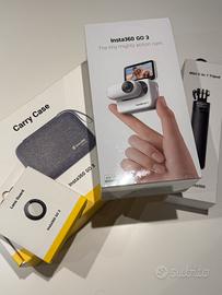 Insta 360 Go 3 bianca 64 gb + Accessori NUOVA