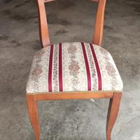 Sedie, Tavolino,comodini, piattaia,Pouf 