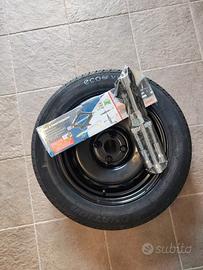 Ruota di scorta e cric